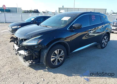 2020 Nissan Murano S Fwd from USA, damaged, VIN 5N1AZ2AJXLN169362